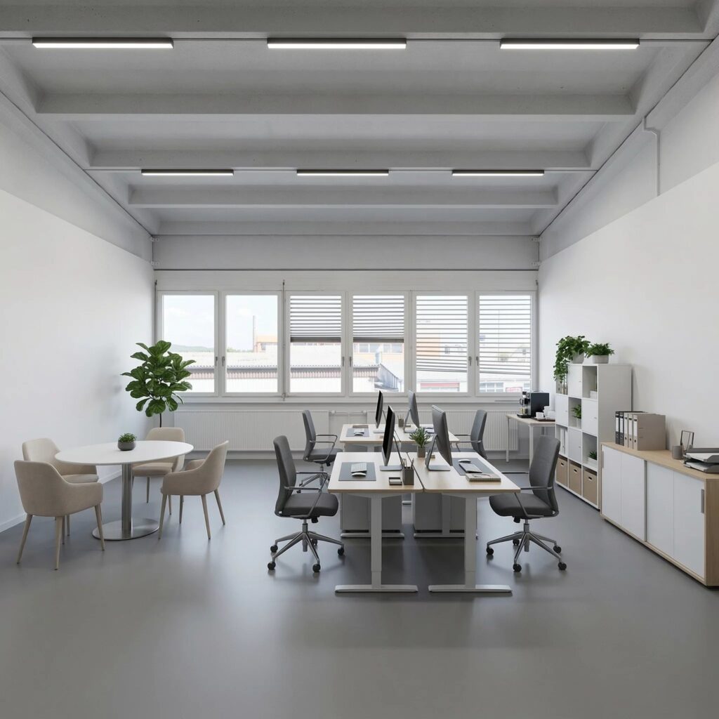 A LOUER – Local Industriel d’env. 103 m² à Meyrin en zone FTI
