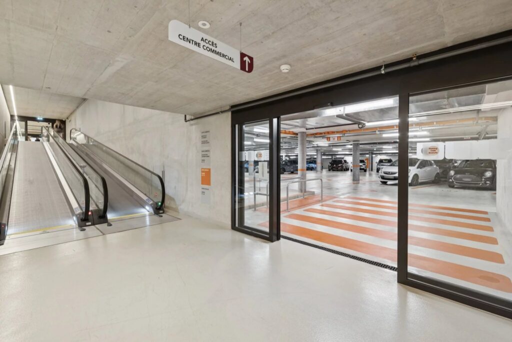 Places de parking intérieures