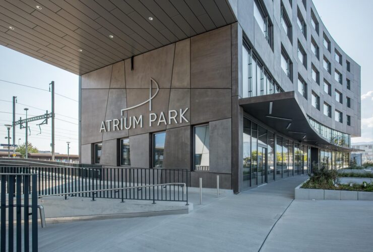1020 m2 de surface d'activité dans le nouveau projet Atrium Park