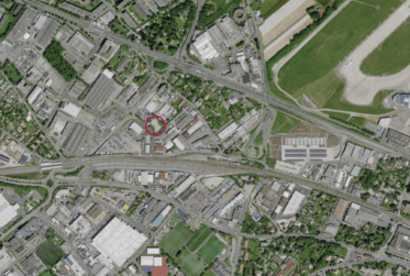 Surface industrielle et commerciale de 740 m² dans un bâtiment neuf