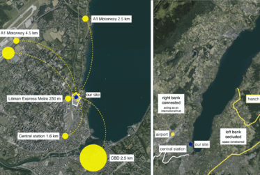 4'000 m² de surfaces d'activité situé dans le prestigieux quartier des Nations Unies