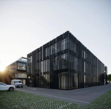 Les Avouillons - Gland : Surfaces moderne et modulable au 2ème étage de 1'229 m² d'un immeuble neuf