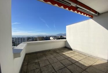 Appartement traversant en duplex - vue imprenable sur Genève