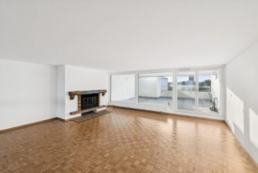 Vue imprenable sur le lac Léman - Magnifique 5 pièces en duplex traversant en attique avec terrasses et balcons