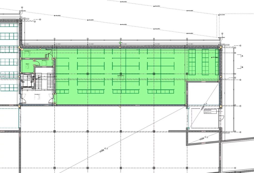 VERSOIX – Surface de Stockage Moderne d&rsquo;env. 328 m² A LOUER