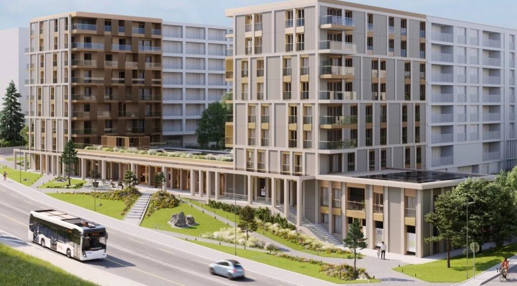 RIANT PARC – Nouveau projet – Arcades commerciales d&rsquo;env. 799 m²