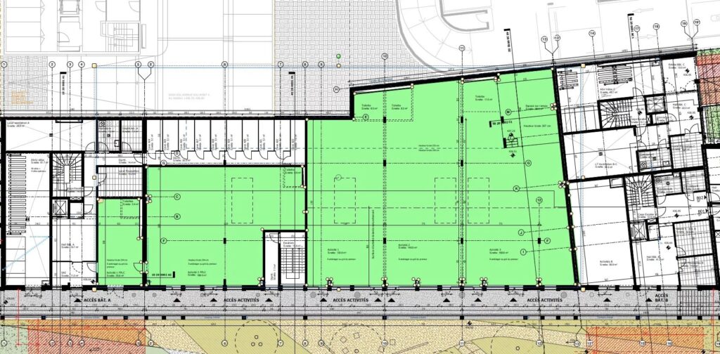 RIANT PARC – Nouveau projet – Arcades commerciales d&rsquo;env. 799 m²