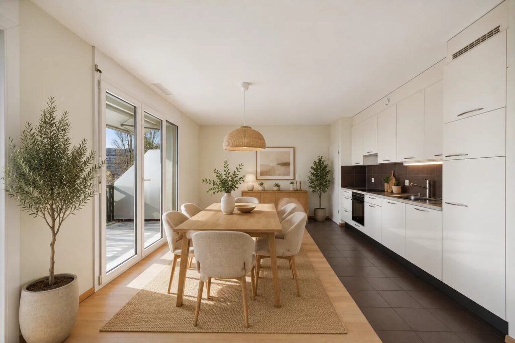 Exclusivité : attique traversant de 5 pièces avec généreuse terrasse et balcon