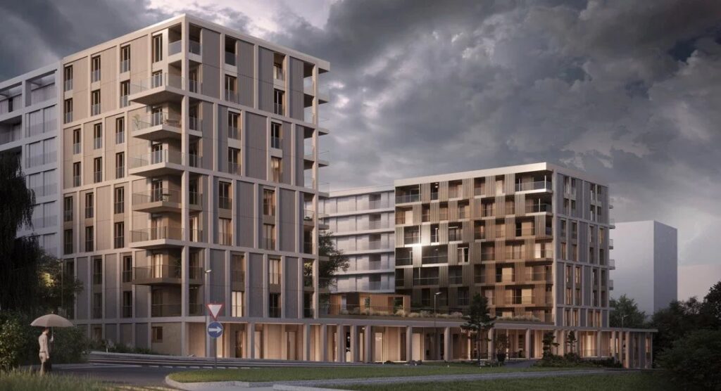 RIANT PARC – Nouveau projet – Arcades commerciales d&rsquo;env. 799 m²