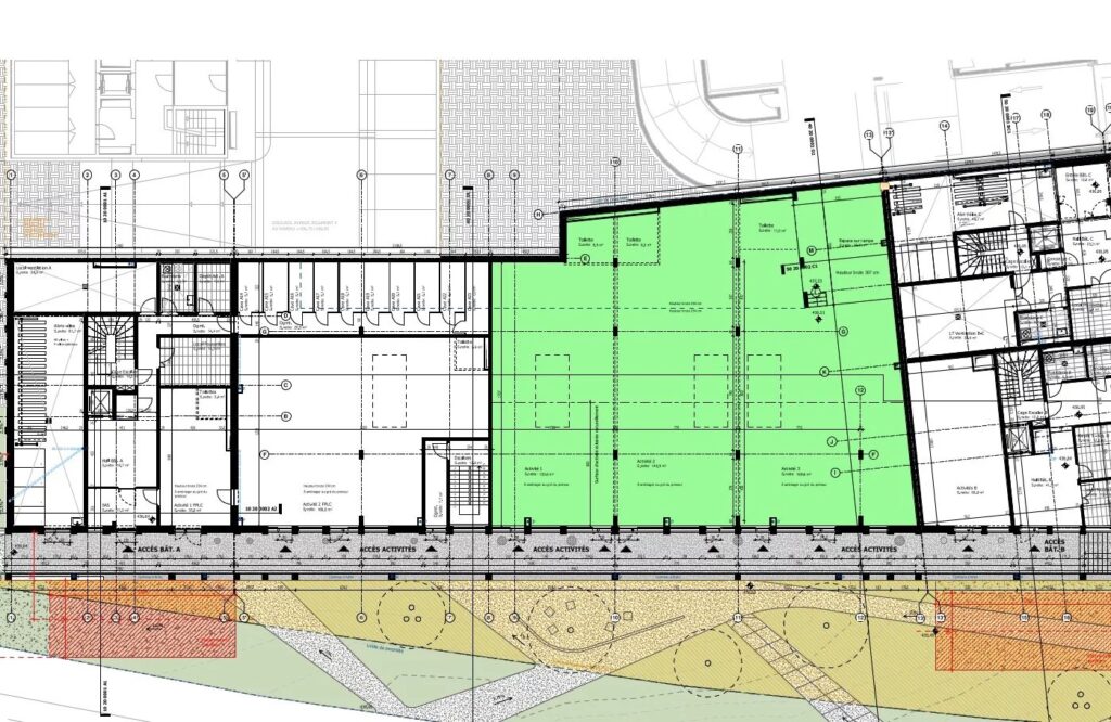 RIANT PARC – Nouveau projet – Arcades commerciales d’env. 480 m²