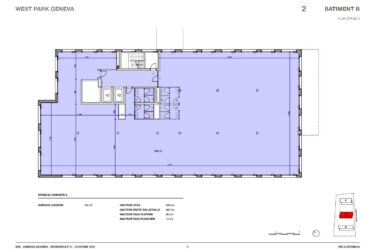 WEST PARK — VERNIER - BUREAUX 786 M² AU 2ÈME ÉTAGE