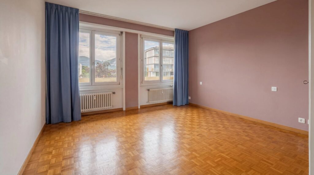 Champel – appartement traversant, étage élevé