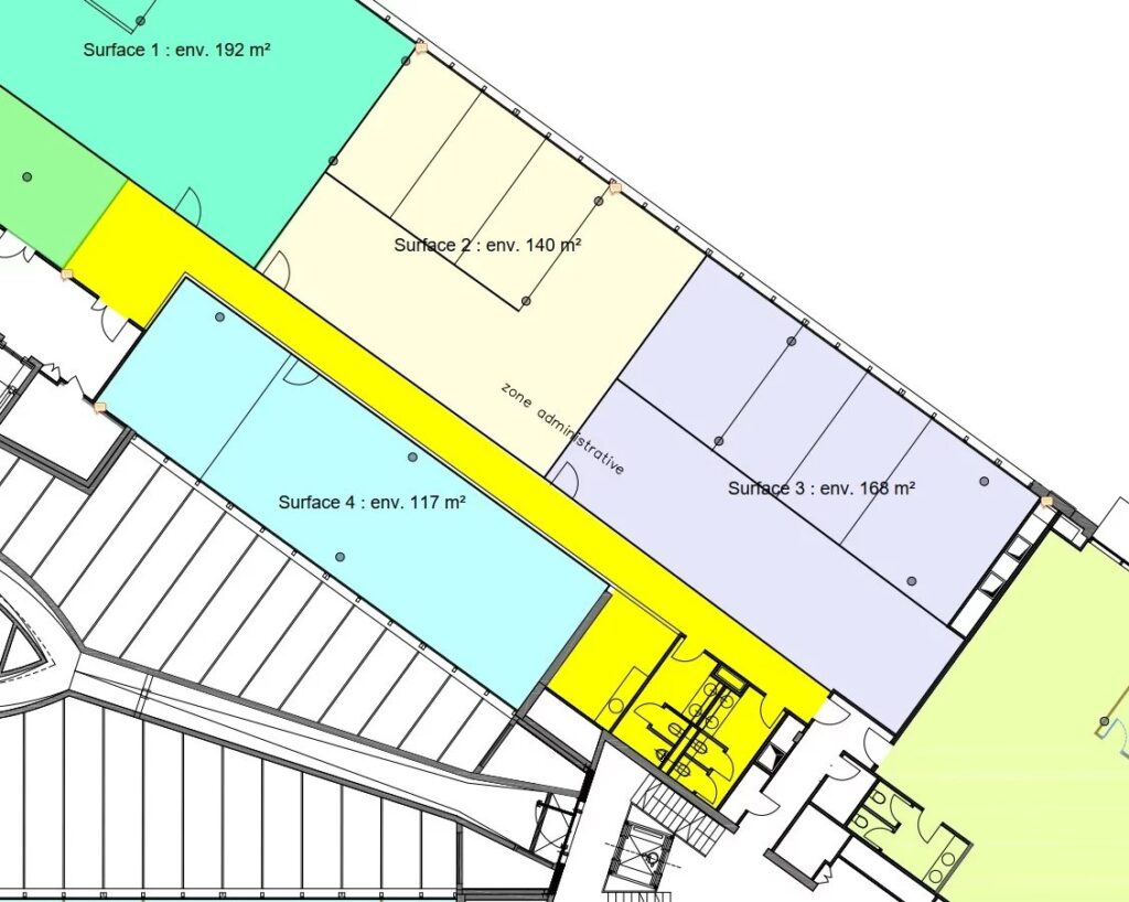 Vernier – ARCENTER : Bureaux ~168 m² – 1er étage – A LOUER