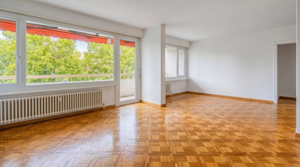 Champel – appartement traversant, étage élevé