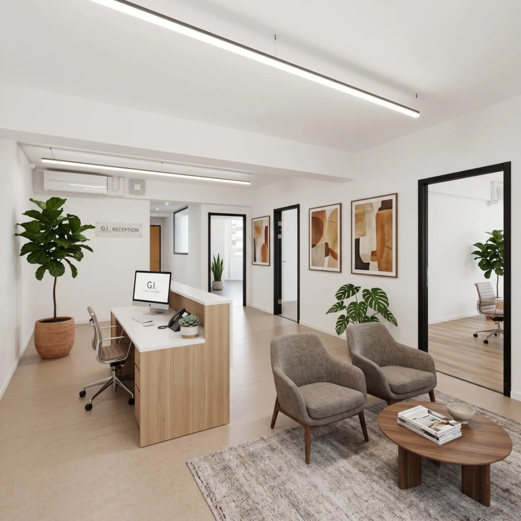 Cornavin – Bureaux 127 m² 4ème étage – Rénovés