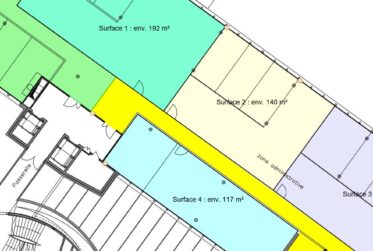 VERNIER — ARCENTER : BUREAUX ~140 M² - 1ÈR ÉTAGE - A LOUER