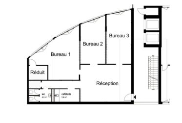 CORNAVIN — BUREAUX 127 M² 4ÈME ÉTAGE - ENTIÈREMENT RÉNOVÉS